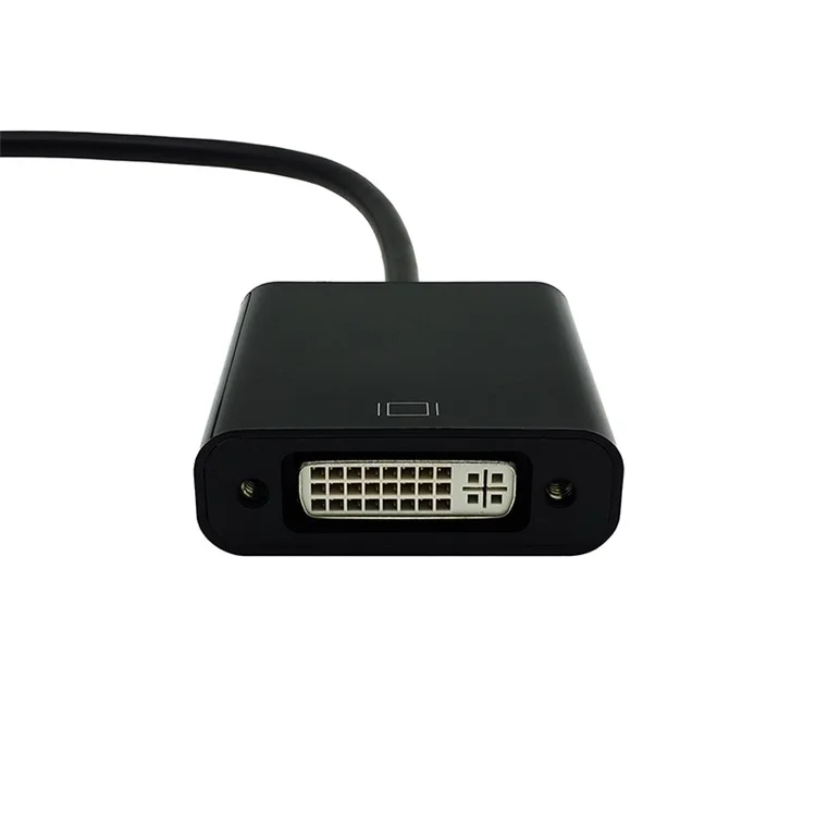 Displayport Männlich zu DVI Weiblicher Adapter HD -konverter (Big Shell)