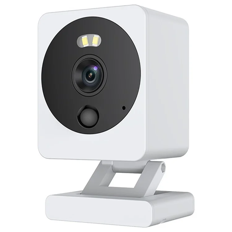Home Security WiFi Camera Two-Way Voice Intercom Motion Detection Camera Support Tuya App (2.0MP, No Memory Card) - US Plug