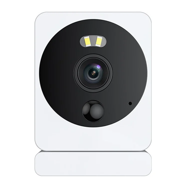 Home Security WiFi Camera Two-Way Voice Intercom Motion Detection Camera Support Tuya App (2.0MP, No Memory Card) - US Plug