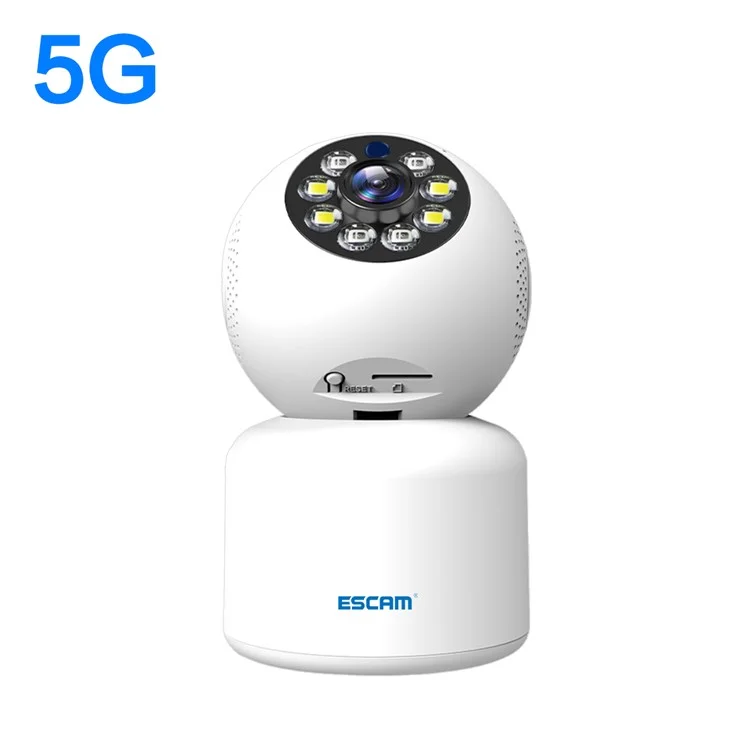 ESCAM PT300 Motion Detection Two-Way Audio Night Vision 1080P Home Security WiFi Camera - EU Plug