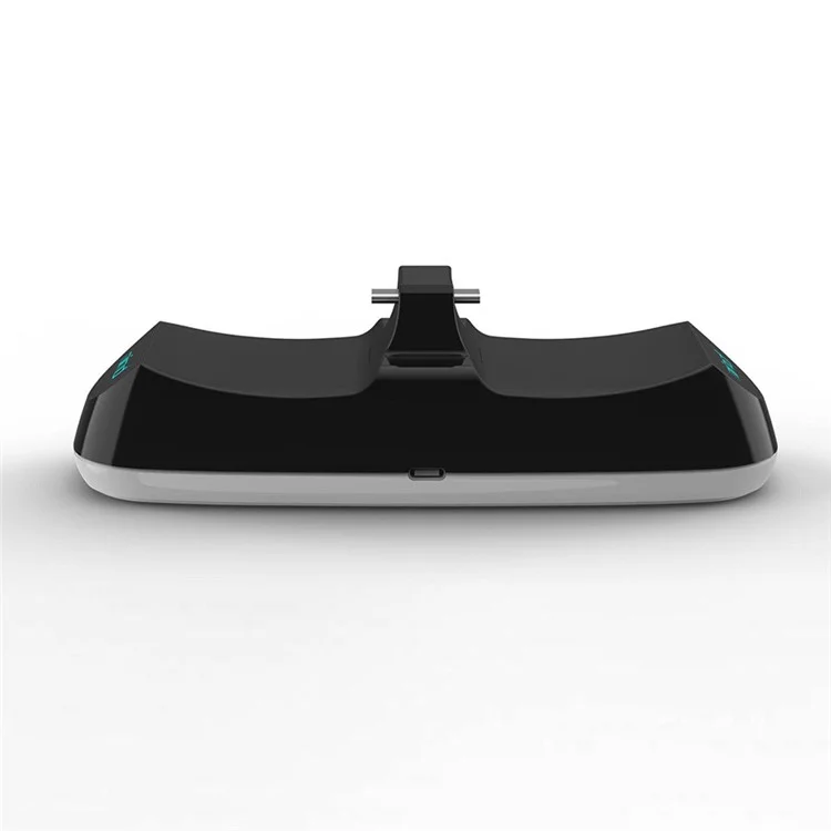 Dual-USB-Ladestation mit LED-Anzeige für PS5-Spielekonsole - Schwarz
