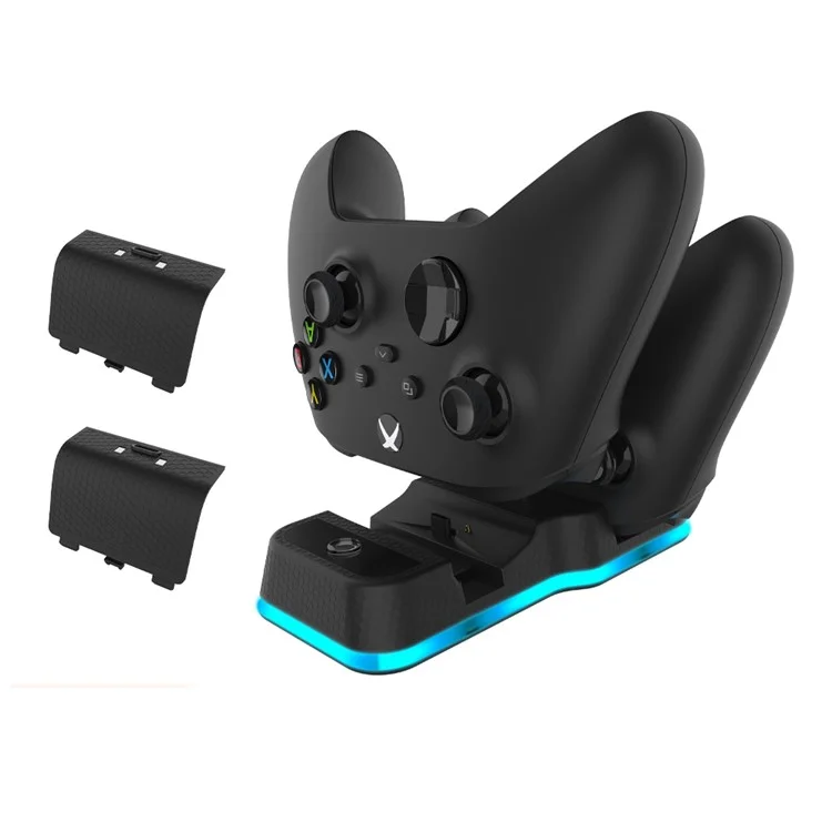 JYS-X129 Dual Charging Station with Dual USB-C Ports & LED Indicator for Xbox X/S