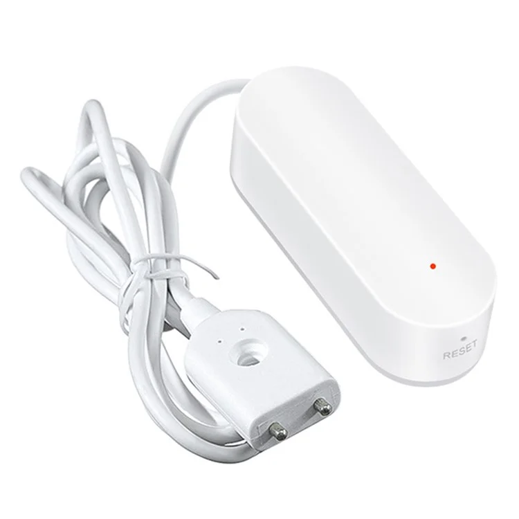 Rilevatore di perdite d'acqua intelligente Wifi+Bluetooth Modalità dual mode Allarme perdite supporta assistente vocale