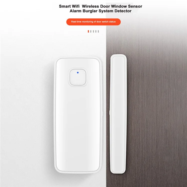 Tuya Smart Zigbee Vibration Sensor Door Magnetic Two-In-One Smart Home Vibration Sensor