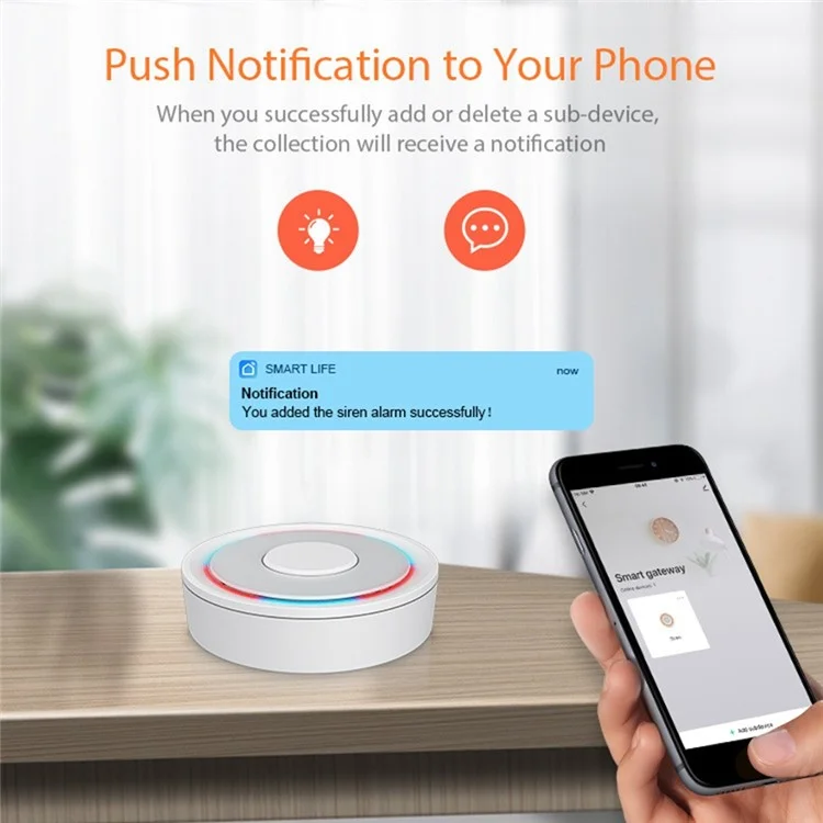 Passerelle concentrateur Zigbee pour Homekit Tuya, application Smart Life, pièces de contrôle vocal WiFi sans fil
