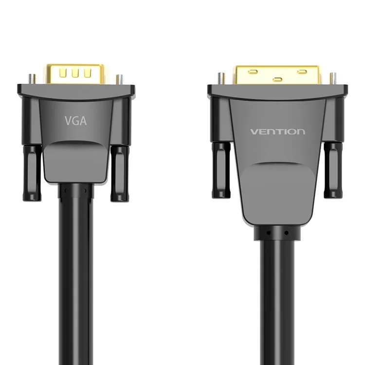 VENTION EABBG 1.5m 24+1 DVI to VGA Wire 1080P 60Hz Male to Male Gold Plated Adapter Cable