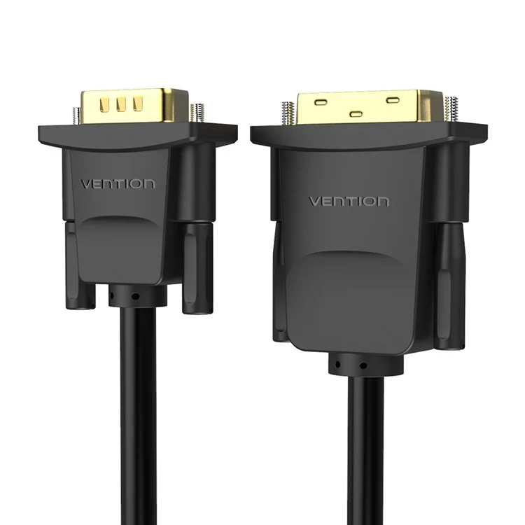 VENTION EABBG 1.5m 24+1 DVI to VGA Wire 1080P 60Hz Male to Male Gold Plated Adapter Cable