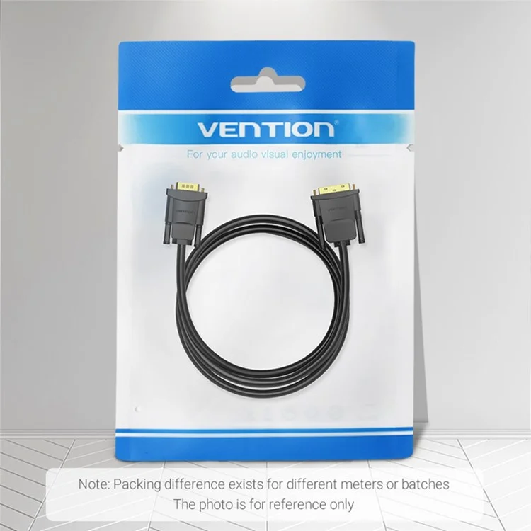 VENTION EABBG 1.5m 24+1 DVI to VGA Wire 1080P 60Hz Male to Male Gold Plated Adapter Cable