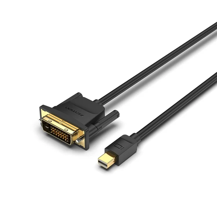 VENTION HFFBG 1.5m 1080P 60Hz Mini DisplayPort to DVI 24+1 Male to Male Adapter Cable