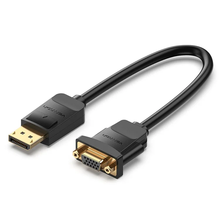 VENTION HBSBB 0.15m 1080P 60Hz Full HD DP Male to VGA Male Cable for Streaming Gaming