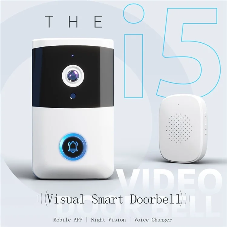 i5 VGA Network Night Vision Visual Smart Doorbell Phone APP Two-Way Voice Talk Smart Door Bell