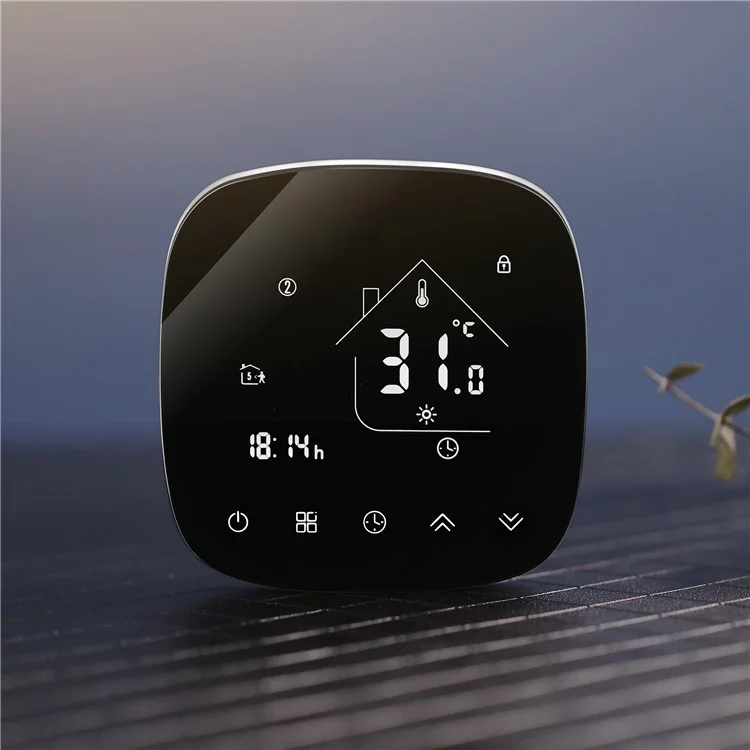 BHT-001GA Water Floor Heating Thermostat Digital Display Electric Heating Film Temperature Control Panel