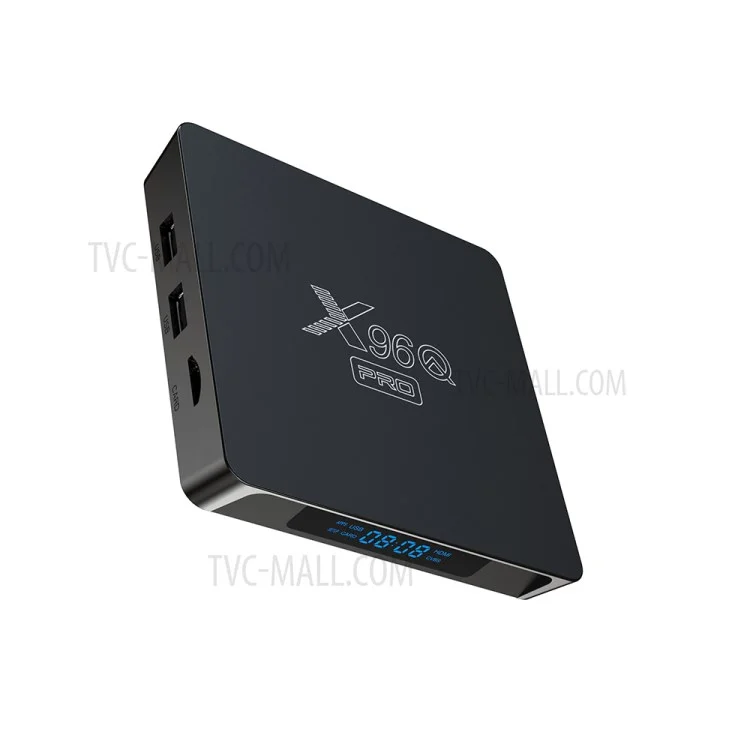X96Q PRO Allwinner H313 Двухдиапазонный Wi-Fi 2.4G и 5G ТВ-бокс Android 10.0 4K Quad Core HD Set Top Box [2G + 16G] - AU Plug