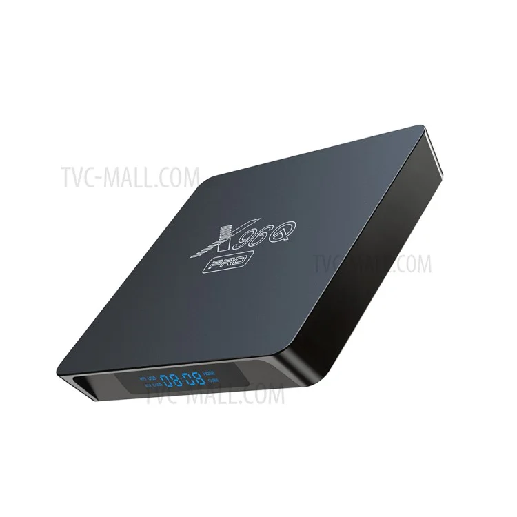 X96Q Pro Allwinner H313 Dual Wifi 2.4g & 5g TV Box Android 10.0 4K Quad Core HD Set Top Box [2G + 16G] - Bouchon AU