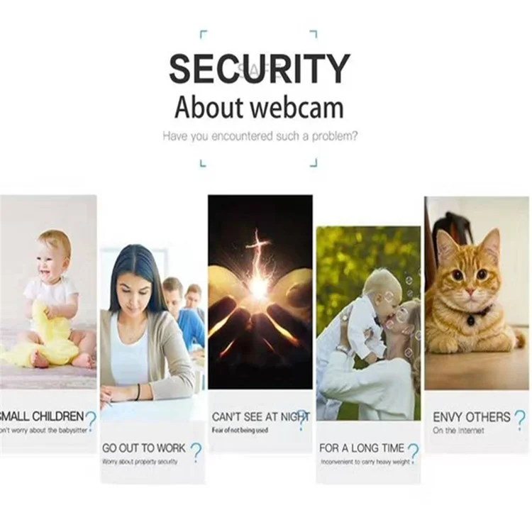 Caméra espion WiFi 4K Mini Cam HD avec support pour carte TF 128 Go (carte TF non incluse)