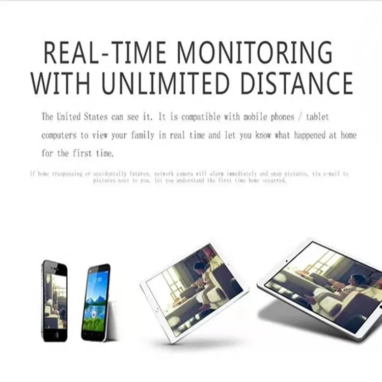 Caméra espion WiFi 4K Mini Cam HD avec support pour carte TF 128 Go (carte TF non incluse)