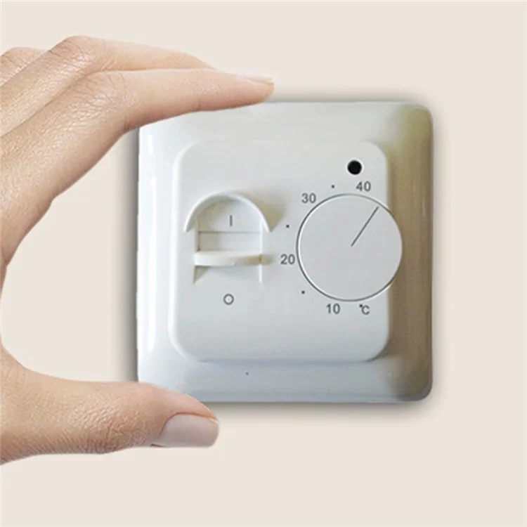 RTC70 Elektrischer Fußbodenheizungs-Thermostat, Temperaturregler für Wasserbodenheizung mit integrierter Sonde