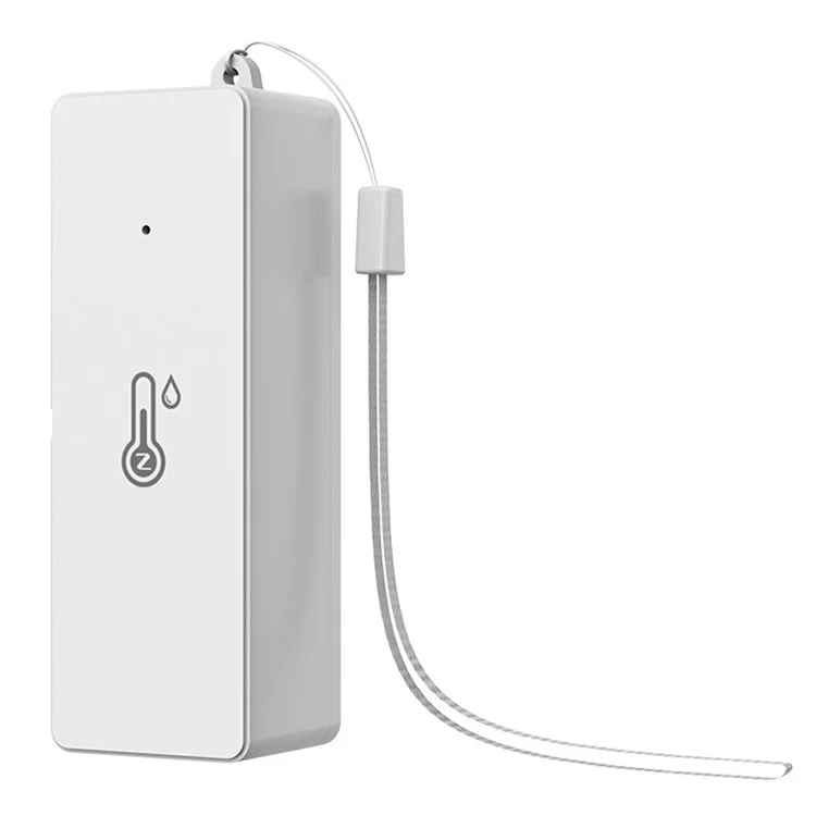 WSD022 Zigbee Smart Home Temperature Humidity Detector Indoor Wireless Sensor - White