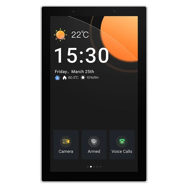 SONOFF NSPanel Pro 120 Pannello intelligente WiFi con schermo touch da 4,7 pollici e gateway ZigBee per l'automazione domestica - Bianco / Spina USA