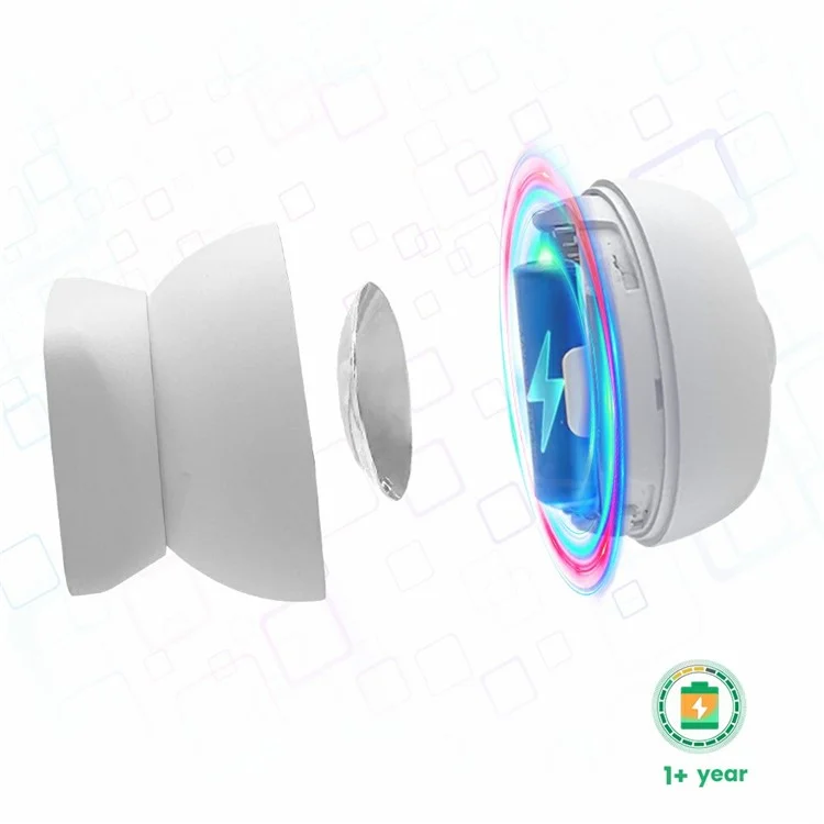 ZMS16 Zigbee Smart PIR Motion Sensor APP Remote Control Magnetic Wireless Detector ( Battery Powered )