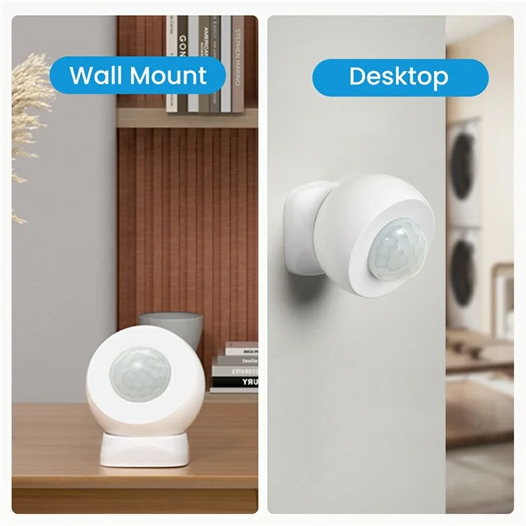 ZMS16 Zigbee Smart PIR Motion Sensor APP Remote Control Magnetic Wireless Detector ( Battery Powered )