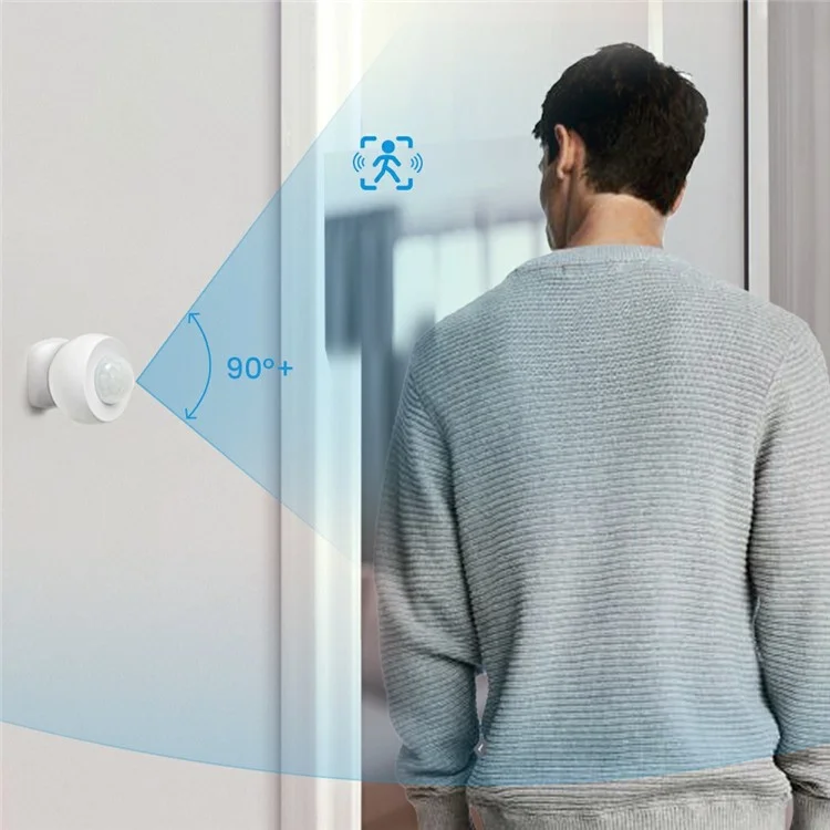 ZMS16 Zigbee Smart PIR Motion Sensor APP Remote Control Magnetic Wireless Detector ( Battery Powered )