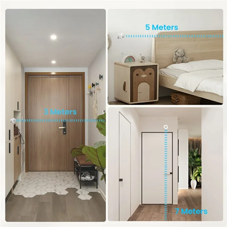 ZMS16 Zigbee Smart PIR Motion Sensor APP Remote Control Magnetic Wireless Detector ( Battery Powered )