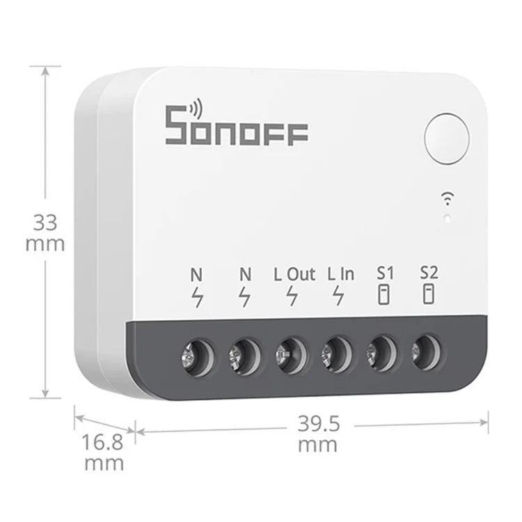 SONOFF ZBMINIR2 Zigbee Smart Switch Remote Control Voice Activated Timer Module