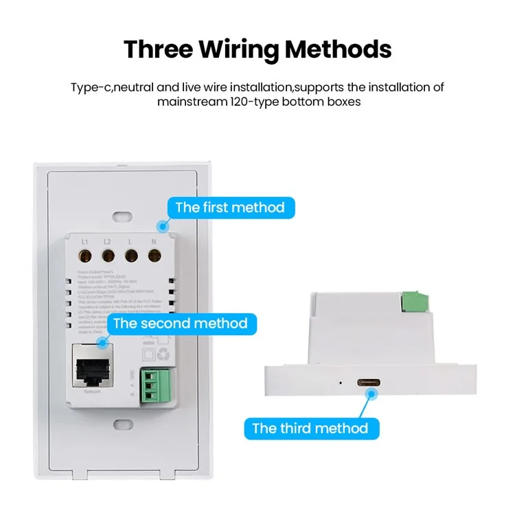 P6Epro Smart Home Panel mit integriertem Zigbee-Gateway Alexa Szenensteuerung Touchdisplay
