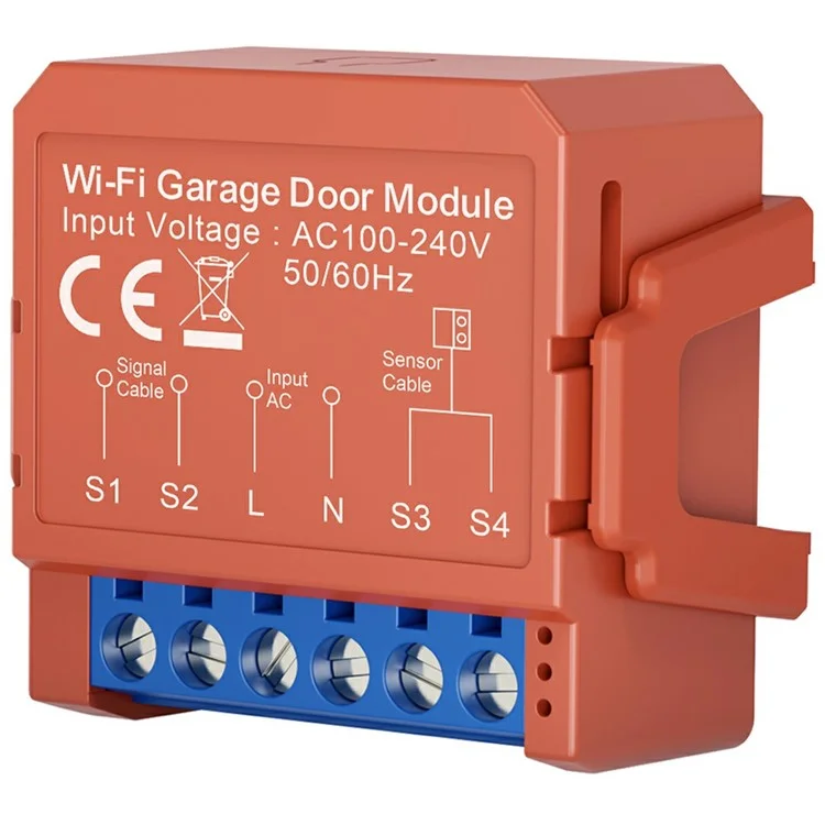 Modulo per porta del garage GDS16 WiFi Smart Timer Control Interruttore intelligente per porte a sezione / avvolgibili