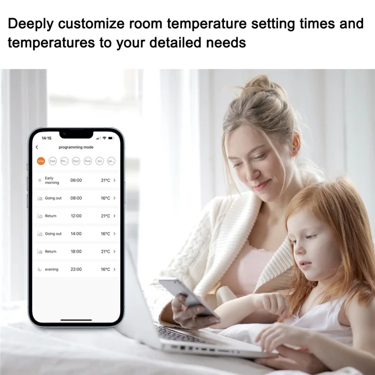 TRV16 Tuya Zigbee Smart Thermostatic Valve Radiator App Control  Intelligent Temperature Regulator