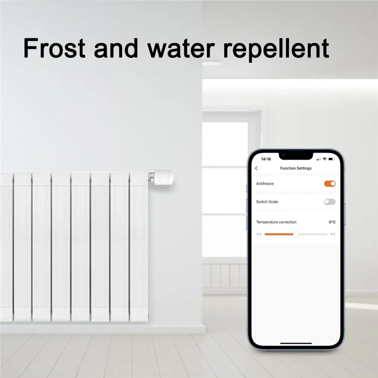 TRV16 Tuya Zigbee Smart Thermostatic Valve Radiator App Control  Intelligent Temperature Regulator