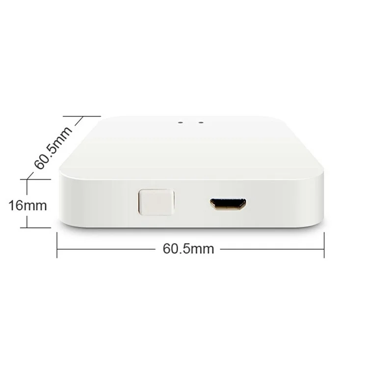 GW02 Tuya Zigbee Bluetooth-compatible Gateway Hub 2 in 1 Multi-Device Control Smart Home Remote Management