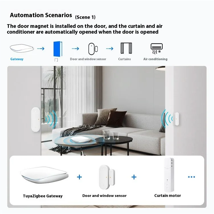 GW16 Smart Gateway Zigbee 3.0 Wired Single Mode Remote Control Smart Home Hub - Black