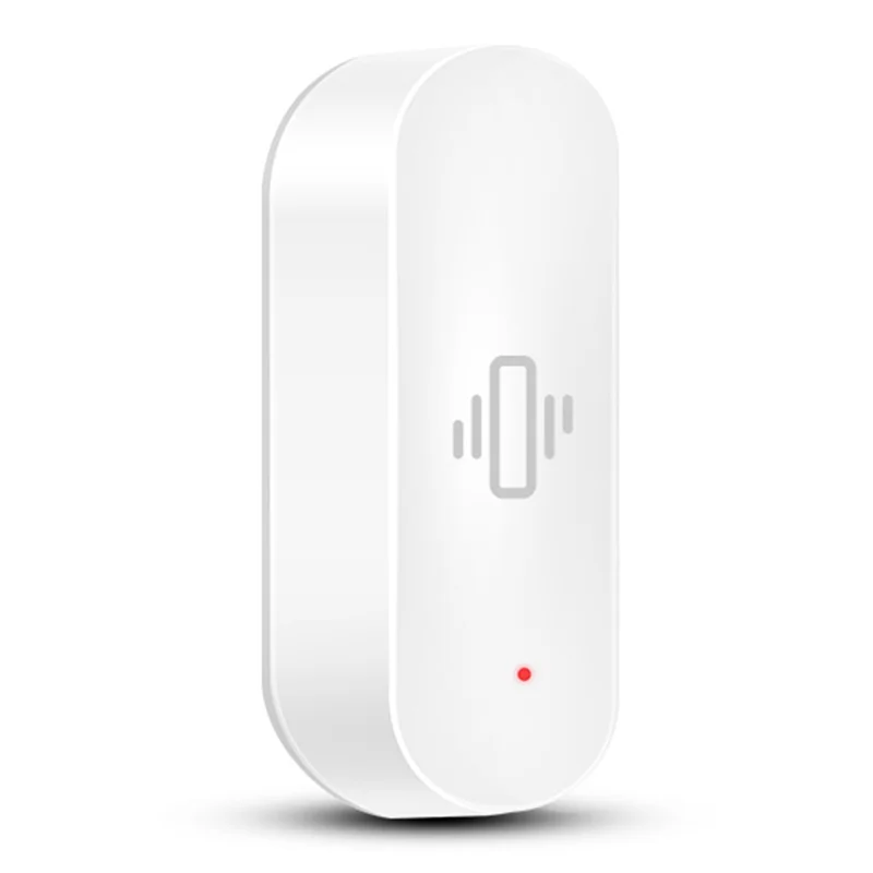 Tuya Smart WiFi Vibration Sensor Detection Smart Life APP Notification Real Time Motion Shock Alarm (No Battery)