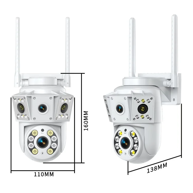 K30 1080P HD Two Way Audio Security Camera Human Detection Night Vision Pan and Tilt WiFi Camera