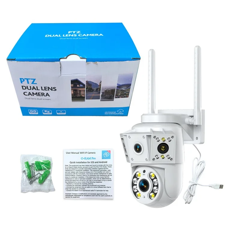 K30 1080P HD Two Way Audio Security Camera Human Detection Night Vision Pan and Tilt WiFi Camera