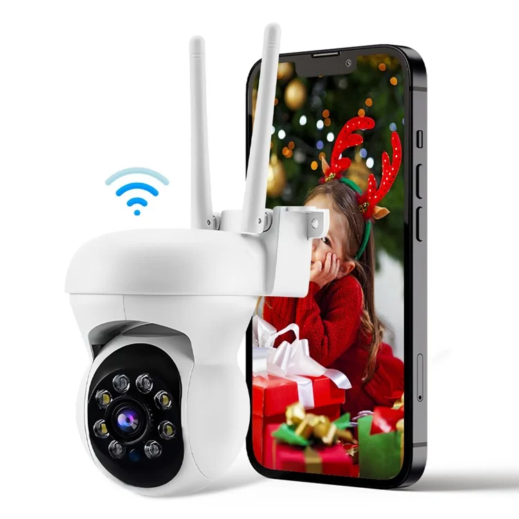 K21 360 Degree Panoramic Night Vision HD Home Security Camera Two Way Audio WiFi IP Camera