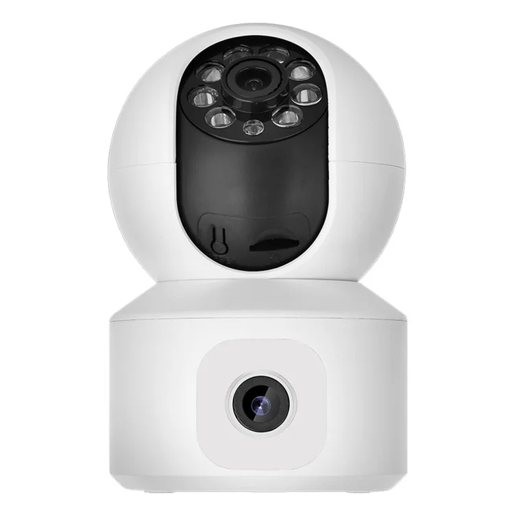 K22 Dual Lens 1080P HD Human Detection Camera Two Way Audio Home Security Night Vision WiFi Webcam