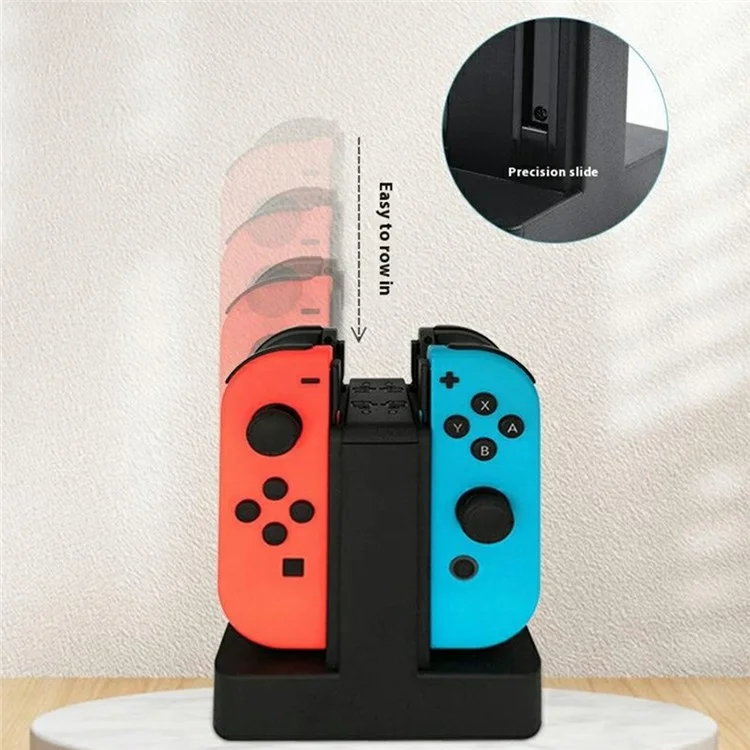 CX-111 For Nintendo Switch Pro Charging Dock 4 Controllers Quick Charge Charging Station