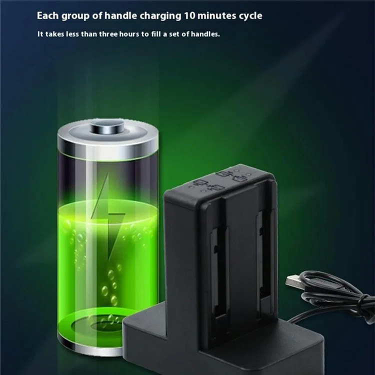 CX-111 For Nintendo Switch Pro Charging Dock 4 Controllers Quick Charge Charging Station