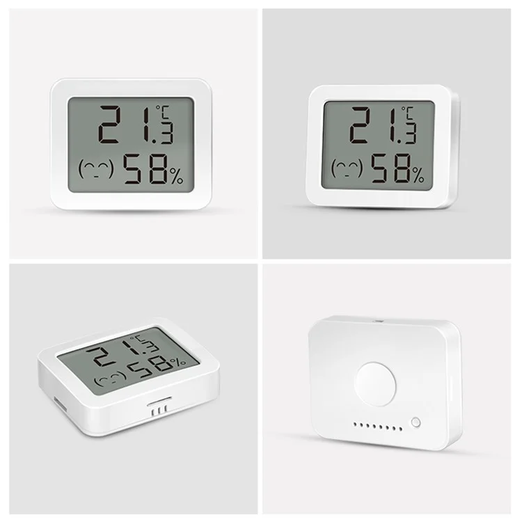 WSD500D Tuya Zigbee Smart Temperature Sensor Remote Monitoring LCD Display Humidity Detector
