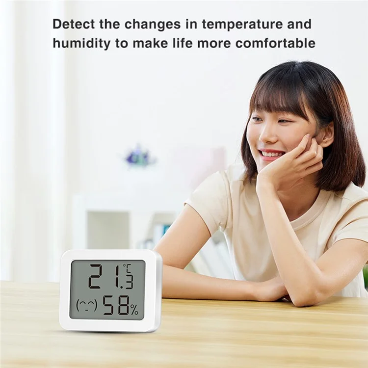 WSD500D Tuya Zigbee Smart Temperature Sensor Remote Monitoring LCD Display Humidity Detector