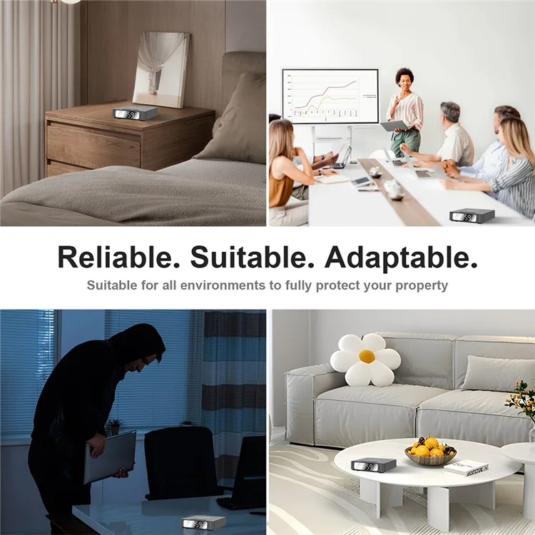 15W Wireless Charging Alarm Clock HD1080P WiFi Camera Digital Clock Charger For Home Security