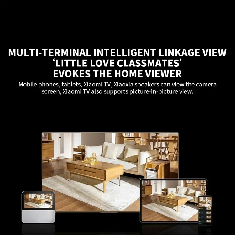 XIAOMI C700 4K Smart Camera Full Color Night Vision WiFi Surveillance Camera for Home Security, CN Plug