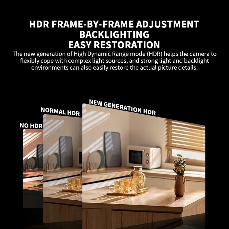 XIAOMI C700 4K Smart Camera Full Color Night Vision WiFi Surveillance Camera for Home Security, CN Plug