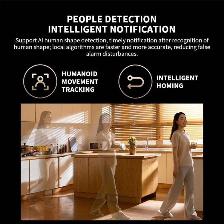 XIAOMI C700 4K Smart Camera Full Color Night Vision WiFi Surveillance Camera for Home Security, CN Plug