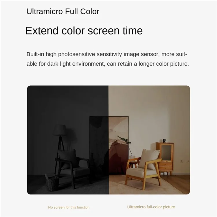XIAOMI C500 Cámara inteligente de doble objetivo Resolución 2K Detección de IA Audio bidireccional Cámara WiFi, Enchufe CN