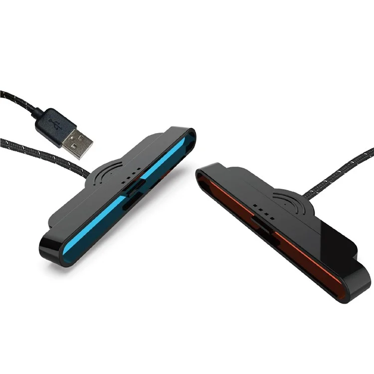 Câble de charge PGTECH GP-377 pour Nintendo Switch - Câble de chargement tressé 2 en 1 pour 2 Joy-Con