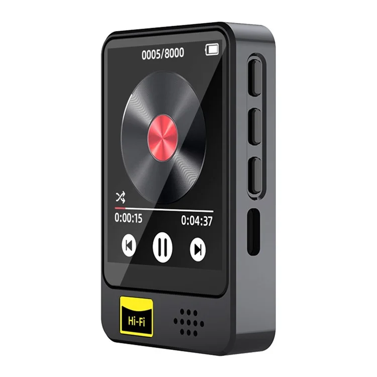 T5 1.77 Inch Touch Screen MP4 Player Bluetooth-Compatible Radio E-Book Reader Voice Recorder (Without TF Card)